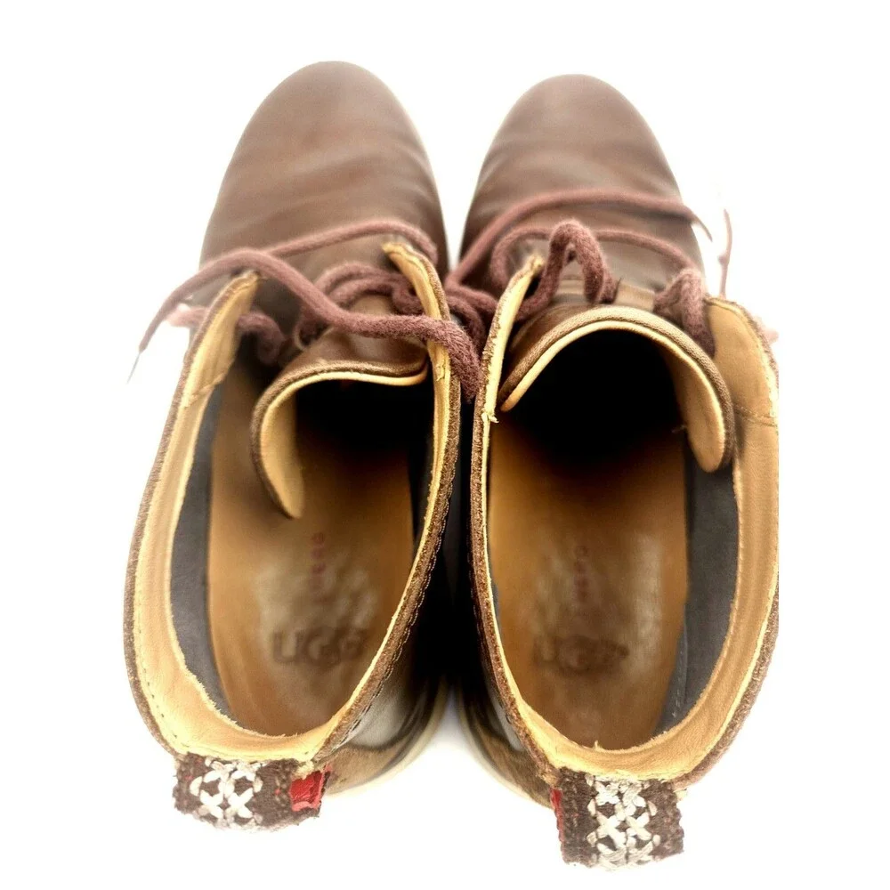 Ugg Freamon Leather Chukka Boots Men’s size 8.5 Brown